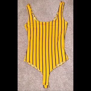 Scoop-neck Cheeky Bodysuit